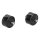 LUTH Premium Profi Parts Rad Set mit Achsen für Elektrobodendüse Kompatibel mit AEG 4055483178 an Stielstaubsauger