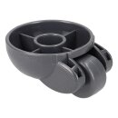LUTH Premium Profi Parts Laufrolle kompatibel mit Candy/ Hoover 49025436 für Staubsauger
