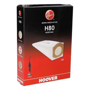 LUTH Premium Profi Parts Filterbeutel Kompatibel mit Hoover H80 Paperbag 35601774 für Stielstaubsauger 5stk