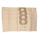 LUTH Premium Profi Parts Filterbeutel Kompatibel mit Hoover H39 Paperbag 09189051 für Kesselsauger 4stk