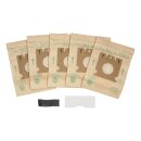 LUTH Premium Profi Parts Staubbeutelh22a Kompatibel mit Hoover 09173865 für Staubsauger 5stk