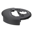 LUTH Premium Profi Parts Abdeckung oben Schwarz kompatibel mit Ecovacs 201-2499-0228 für Staubsauger-Roboter