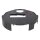 LUTH Premium Profi Parts Gehäuseabdeckung oben (Schwarz) kompatibel mit Ecovacs 201-24a3-0027 für Staubsauger-Roboter