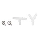 LUTH Premium Profi Parts Schlauch-Set kompatibel mit Ecovacs 201-24a3-01d2 für Staubsauger-Roboter