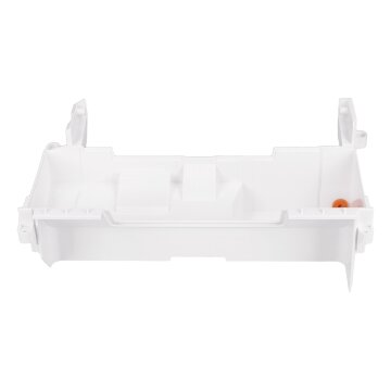 LUTH Premium Profi Parts Rollmuldenhalter (Weiß) kompatibel mit Ecovacs 201-2441-0428 für Staubsauger-Roboter