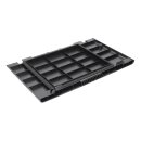 LUTH Premium Profi Parts Abdeckung Des Staubsammelraums (Schwarz) kompatibel mit Ecovacs 201-2425-1077 für Staubsauger-Roboter
