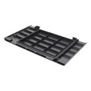 LUTH Premium Profi Parts Abdeckung Des Staubsammelraums (Schwarz) kompatibel mit Ecovacs 201-2425-1077 für Staubsauger-Roboter