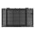 LUTH Premium Profi Parts Abdeckung Des Staubsammelraums (Schwarz) kompatibel mit Ecovacs 201-2425-1077 für Staubsauger-Roboter
