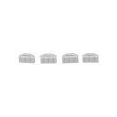 LUTH Premium Profi Parts Dämpfungsgummi kompatibel mit Ecovacs 201-2498-0639 für Staubsauger-Roboter