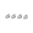 LUTH Premium Profi Parts Dämpfungsgummi kompatibel mit Ecovacs 201-2498-0639 für Staubsauger-Roboter