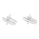 LUTH Premium Profi Parts Wassereinspritzhalterung Set für Station kompatibel mit Ecovacs 201-2478-1883 Von Saugroboter 2stk