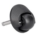 LUTH Premium Profi Parts Universal-Rad kompatibel mit Ecovacs 201-2478-1800 für Staubsauger-Roboter
