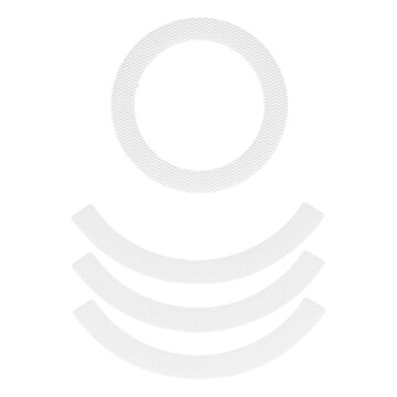 Klettverschluss-Set Ecovacs 201-2478-1827 für Staubsauger-Roboter