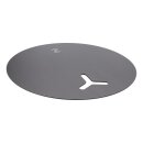 LUTH Premium Profi Parts Staubbehälterdeckel kompatibel mit Ecovacs 201-24a3-01d7 für Staubsauger-Roboter