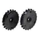 LUTH Premium Profi Parts Rasenmäher-Antriebsräder kompatibel mit Ecovacs 201-2452-0066 für Mähroboter