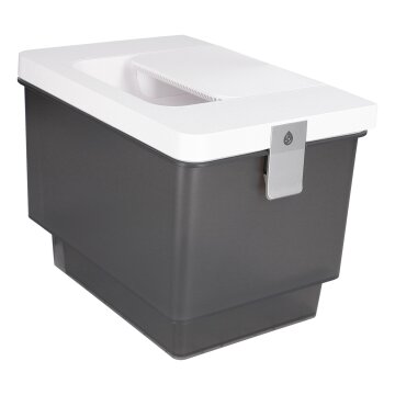 LUTH Premium Profi Parts Schmutzwassertank (Weiß) kompatibel mit Ecovacs 201-2441-0479 für Staubsauger-Roboter