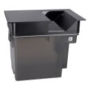 LUTH Premium Profi Parts Schmutzwassertank（Water Tank-Black） kompatibel mit Ecovacs 201-24a3-0115 für Staubsauger-Roboter