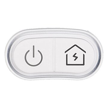 LUTH Premium Profi Parts Einschalttaste kompatibel mit Ecovacs 201-2478-1855 für Staubsauger-Roboter