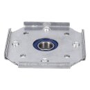 LUTH Premium Profi Parts Lagerplatte mit Kugellager kompatibel mit Midea 12238200001083 für Trockner