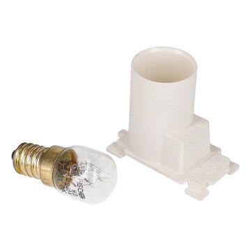 LUTH Premium Profi Parts Lampenträger mit Glühlampe kompatibel mit Electrolux 50287107002 für Trockner