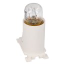 LUTH Premium Profi Parts Lampenträger mit Glühlampe kompatibel mit Electrolux 50287107002 für Trockner
