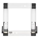 LUTH Premium Profi Parts Unterbausockel Ausziehbar mit Rollen kompatibel mit Superior Supslw003 für Waschmaschine
