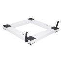 LUTH Premium Profi Parts Unterbausockel Ausziehbar mit Rollen kompatibel mit Superior Supslw003 für Waschmaschine