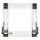 LUTH Premium Profi Parts Unterbausockel Ausziehbar mit Rollen kompatibel mit Superior Supslw003 für Waschmaschine
