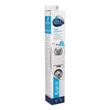 LUTH Premium Profi Parts Zwischenbaurahmen kompatibel mit Haier Care+Protect Wsk1101/2 35602393 für Waschmaschine + Trockner