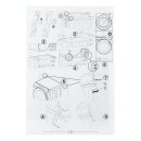 LUTH Premium Profi Parts Zwischenbaurahmen kompatibel mit Haier Care+Protect Wsk1101/2 35602393 für Waschmaschine + Trockner