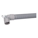 LUTH Premium Profi Parts Ablaufschlauch 21/21mmø 2,5m Kompatibel mit AEG 132510902/1  Winkel/Gerade für Waschmaschine