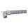 LUTH Premium Profi Parts Ablaufschlauch 21/21mmø 2,5m Kompatibel mit AEG 132510902/1  Winkel/Gerade für Waschmaschine