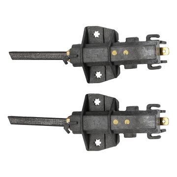 LUTH Premium Profi Parts Kohlen Set für Ceset Motor Kompatibel mit Candy 49018683 in Waschmaschine 2stk