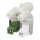 LUTH Premium Profi Parts Magnetventil 2-Fach Kompatibel mit Zanussi 1249471051 180° 12,0mm+14,0mmø für Waschmaschine