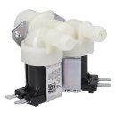 Magnetventil 2-Fach 180° 12mmø Haier 49046283 0024000126b für Waschmaschine