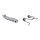 Kit Türhaken mit Feder Candy/ Hoover 49031117 für Waschmaschine