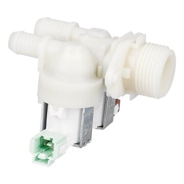 Magnetventil 2fach 180° 11,5mm+14,0mmø Electrolux 8074876353 für Waschmaschine