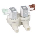 Magnetventil 2fach 180° 11,5mm+14,0mmø Electrolux 8074876353 für Waschmaschine