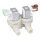 Magnetventil 2fach 180° 11,5mm+14,0mmø Electrolux 8074876353 für Waschmaschine