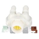 LUTH Premium Profi Parts Magnetventil 2fach 180° 11,5mm+14,0mmø kompatibel mit Electrolux 8074876353 für Waschmaschine