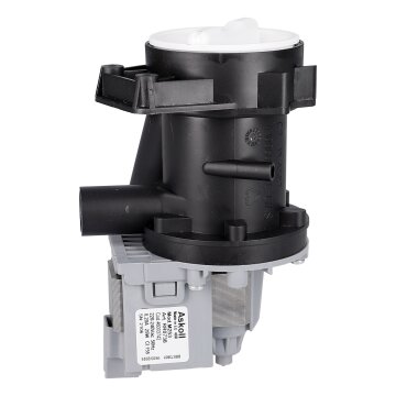 Ablaufpumpe mit Kopf Sieb Candy 46003742 Askoll Mod.m253 für Toplader Waschmaschine