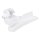 LUTH Premium Profi Parts Türgriff Set kompatibel mit Zanussi 4055304143 Bluparts in Waschmaschine