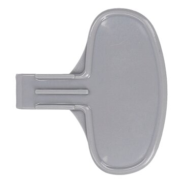 LUTH Premium Profi Parts Türgriff Grau kompatibel mit Hoover 40000967 Bluparts in Waschmaschine