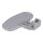 LUTH Premium Profi Parts Türgriff Grau kompatibel mit Hoover 40000967 Bluparts in Waschmaschine