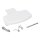 LUTH Premium Profi Parts Türgriff Set kompatibel mit Bauknecht C00259035 Bluparts in Waschmaschine
