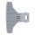 LUTH Premium Profi Parts Türgriff kompatibel mit Beko 2828780200 Bluparts für Waschmaschine