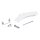 LUTH Premium Profi Parts Türgriff Set kompatibel mit Electrolux 4055193256 Bluparts in Waschmaschine