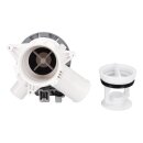 LUTH Premium Profi Parts Ablaufpumpe mit Kopf Sieb kompatibel mit Beko 2801100300 Bluparts in Waschmaschine