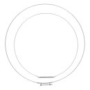 LUTH Premium Profi Parts Türmanschette Laugenbeständig mit Spannringen kompatibel mit Bosch 20007175 für Waschmaschine