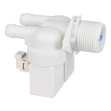 Magnetventil 2-Fach 180° 12mmø Passend für Beko 2466302002 Bluparts in Waschmaschine